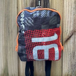 Soflo Riders backpack made with repurposed kite
